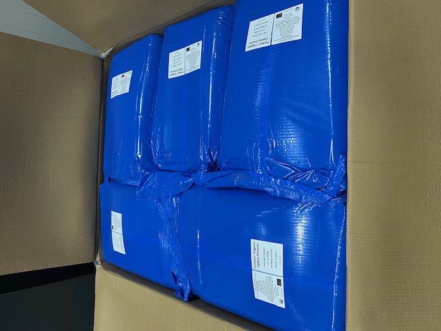 Vacuum-sealed cassia powder packaging — Kerinci facility, Sumatra